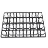 5PCS Nursery Pot Tray with 24 Cells Plant Pot Carrying Tray Plastic 24 Cells Square Flowerpot Carrier Tray for Gardening