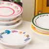 5Pcs 1/12 Dollhouse Mini Simulation Plates Dishes Model Kitchen Accessories For Doll House Decoration Kids Pretend Play Toys