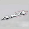 AUTCOAT 1 Pièce 3D 4x4 Quatre Roues Motrices Autocollant Logo Emblème Badge Autocollants Accessoires de Style de Voiture