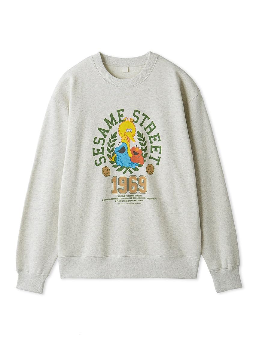 

Sesame Street Market Leaf Logo Fleece Pullover SSMUCT256424LGRYL