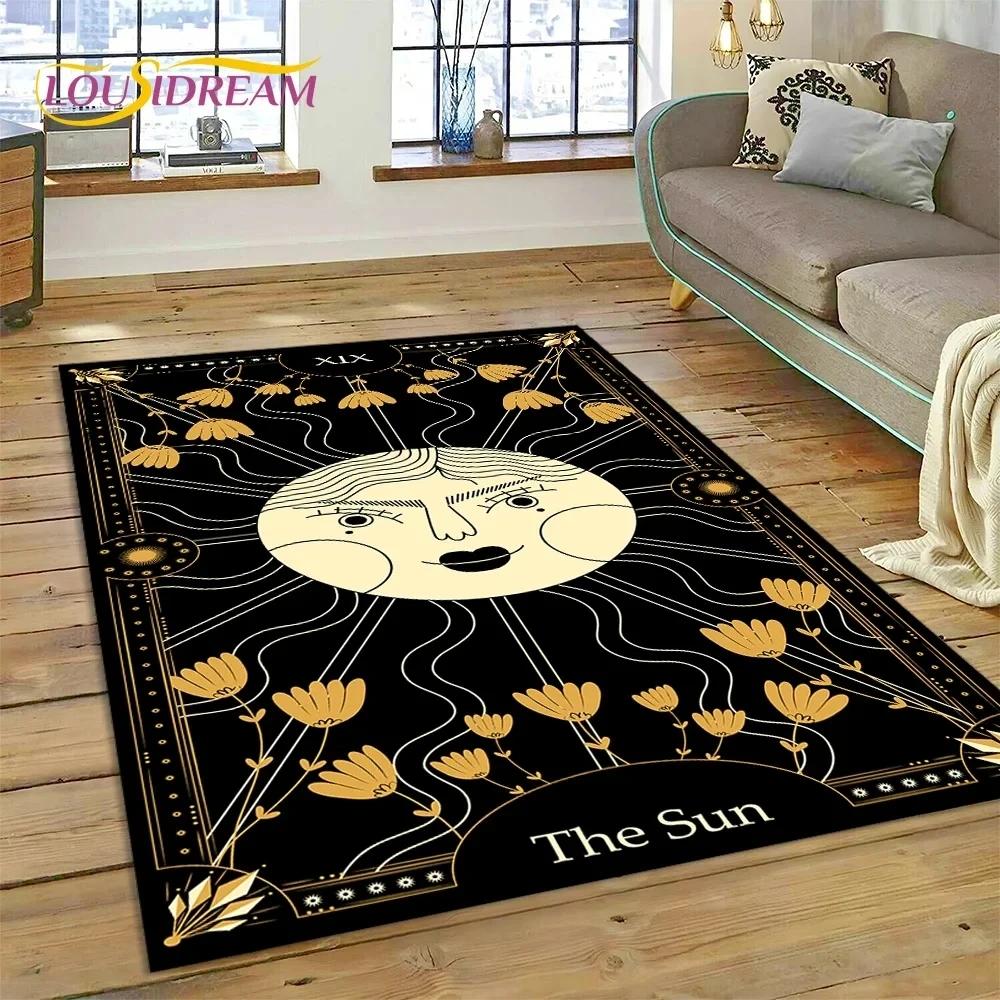 Crystal Velvet Ramadan Festival Golden Moon Lamp Carpet Area Rug Soft  Machine Washable Non-slip  Office  Entrance Door Mat