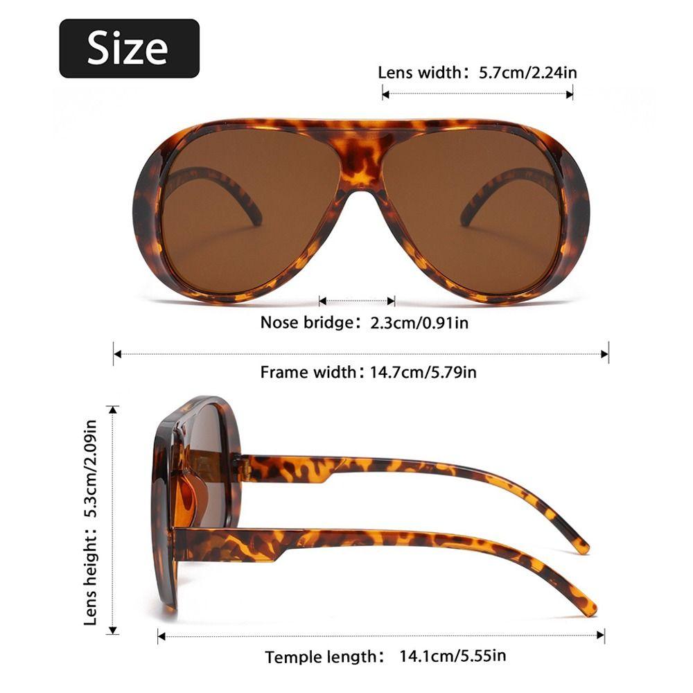 Trendy PC Sunglasses Retro Lens UV380 Protection Goggles Vintage Blue Light Blocking Sun Glasses Daily Wear