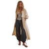 European, American mid-waist non-elastic foot loose retro jeans women, women's jeans