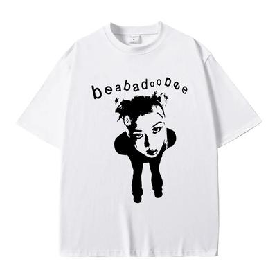 Sängerin Beabadoobee Grafik-Print T-Shirt Herren Damen Mode Baumwolle Übergroßes T-Shirt Unisex Lässig Y2k Stil Kurzarm T-Shirts