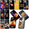 Basketball 23 24 Phone Case for Samsung Galaxy Note 20 9 10 S8 S10 Lite S9 Plus A54 A53 A21S S10E A17 Protective Cover