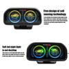 Digital Display Car Slope Meter 12V Car Compass LED Inclinometer Car Level Tilt Gauge  Vehicle