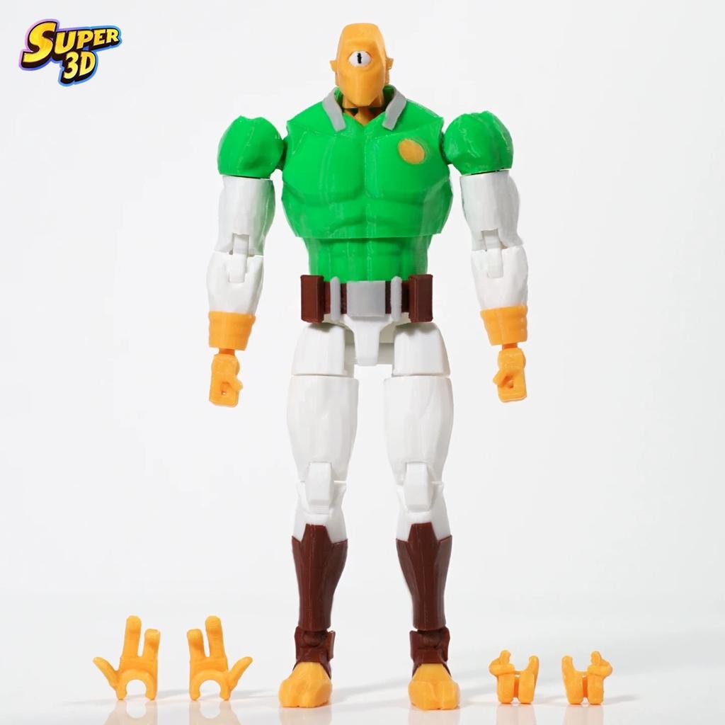 En Stock Nuevo Figuras de Acción Invincible Toys Impresas en 3D T13 Dummy 13 Superhéroes Juguetes Articulados Móviles Cambiaformas