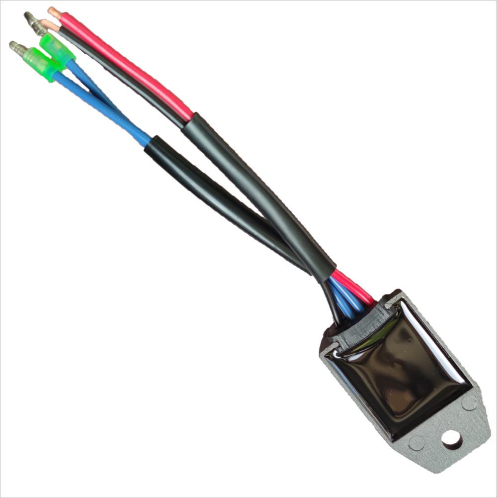 12V 5A Gleichrichter für 6,5 PS Benzinmotor mit eingebauter Spulengleichrichtung