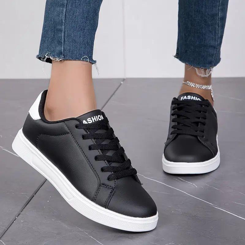 Large Size Spring Summer Teen Casual Student White Sneakers