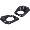 2pcs Front Fog Light Bezel Cover Decoration Carbon Fiber Style for Tacoma 20162020