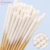 30/90pcs Disposable Longer Cotton Swab Brush Lint Free Micro Brushes Wood Cotton Cotton Swab Brush Make Up Brushes