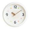 12 Inch Cute Cream Style Modern Minimalist Wall Clock Creative Study Clock Living Room Home Decoration Silent Wall Clock