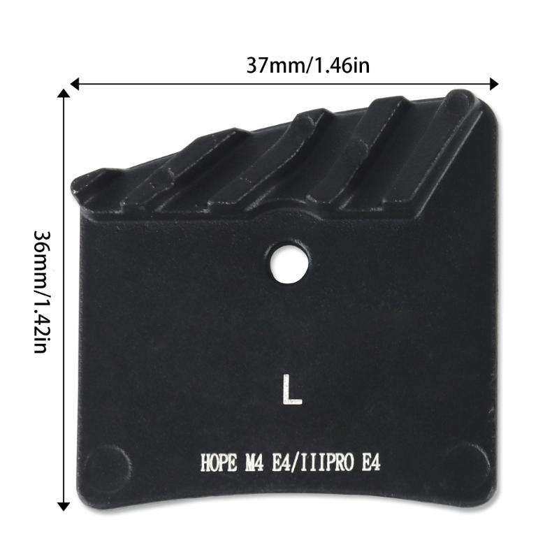 4 Piston Heat Dissipation Brake Block Mountain Bike Disc Brake Pad Road Bike Calipers Brake Block Bicycles Repair Tool