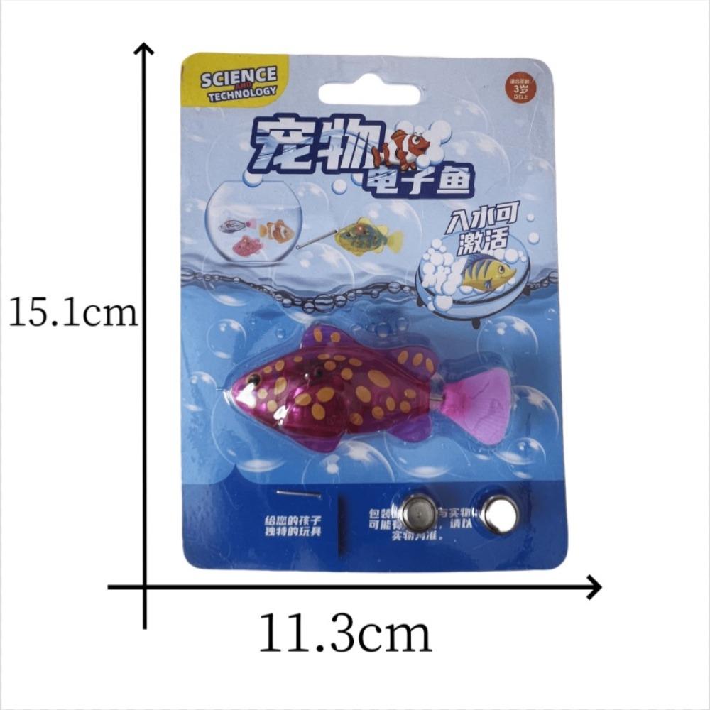 Multi-functional Electric Electric Simulation Fish Inductive Glow Electronic Pet Fish Swimming Fish Toy Kids