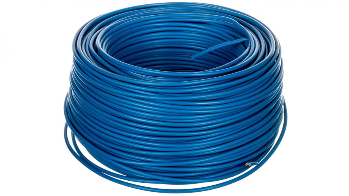 Installation cable H07V-K 2.5 blue