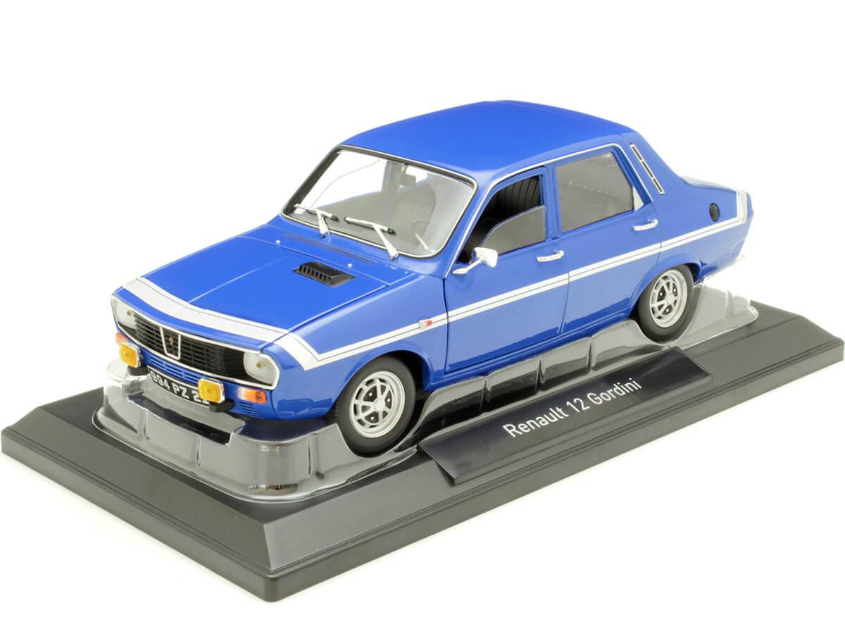 

NOREV B Renault 12 Gordini 71 without scale 185248 bumper, blue, 1/18 model,
