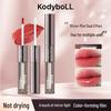 KodyboLL Dual-Ended Lip Glaze: Matte, Soft Focus, Lip-Smoothing, Mirror Finish Lip Oil.