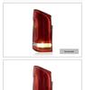 Mercedes 2016-2023 Vito LED Tail Light Assembly with Flowing Turn Signal V260