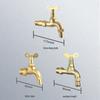 WDOFS Solid Brass Outdoor Anti-Freeze Utility Faucet