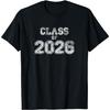 Class of 2026 Graduation Vintage Style Graphic Cotton TShirt Casual Wear
