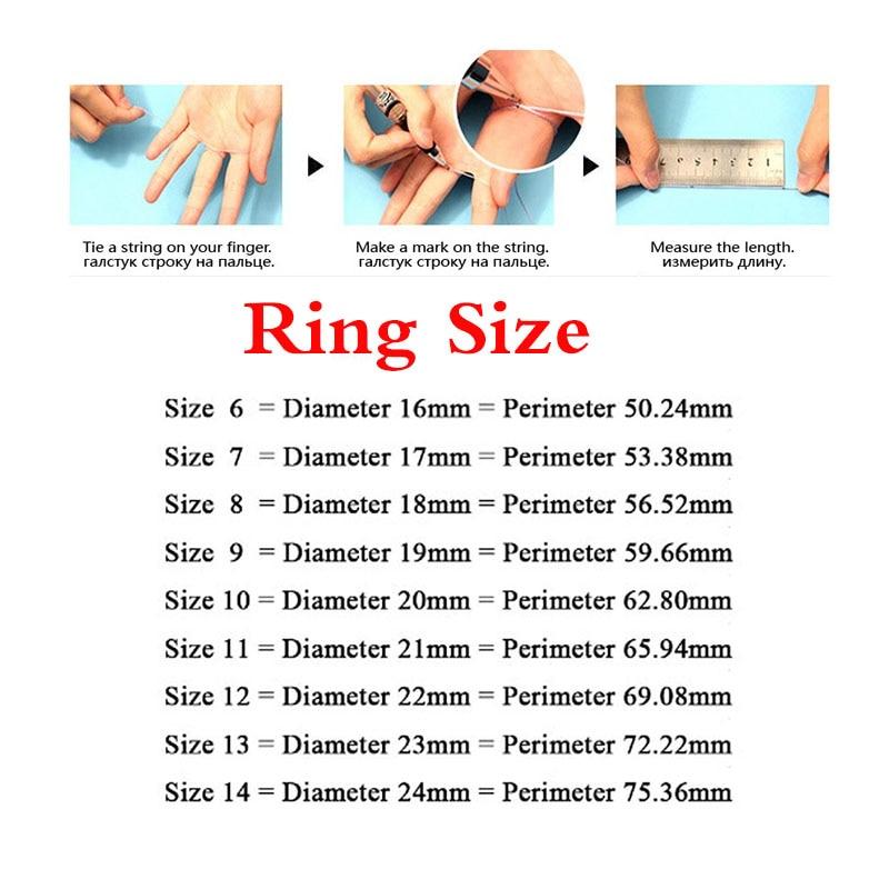 Shouman Rose Gold Color Color White Black Charm Finger Ring Woman Man Custom Engrave Name Bridal Party Event Wedding Occasion Jewelry 316L Stainless