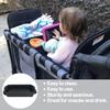Snack Tray Attachment Cart Hanging Bag Easy To Clean Universal Snack Tray for Wagon W4 Accessories with Cup Holder.