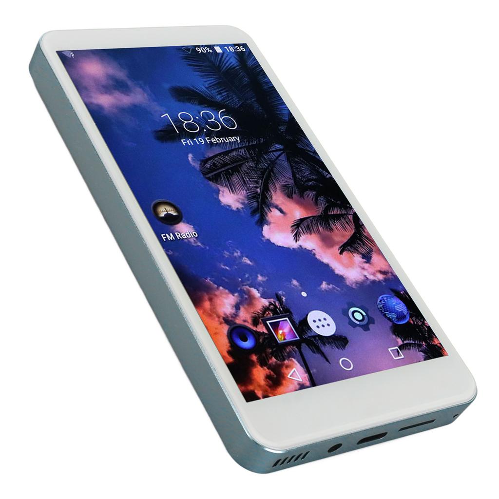 5.0 Inch MP4 Music Player Full Touch HD Screen Noise Reduction MP4 Player Portable  5.0 Music Player for FM Radio