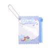 Cartoon Transparent Pvc Dustproof Storage Bags Doll Display Bag With Keyring Mini Mystery Box Dolls Organizer Pouches