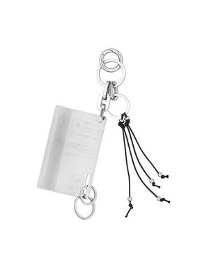 SENTIMENTS NO.526 [silver] STM Silver CARD KEY RinG
