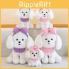 Teddy Bow Tie Dog Plush Toy Cartoon Stuffed Animal Doll Kids Gifts Birthday