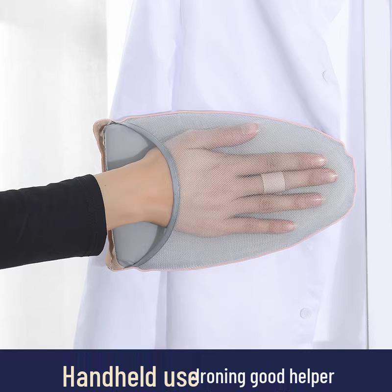 Compact Handheld Ironing Board with Anti-Scald Gloves for Shirts and Clothes