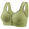 Front Buckle Cotton Bra for Middle-aged & Elderly Women - Breathable, No Underwire, Plus Size