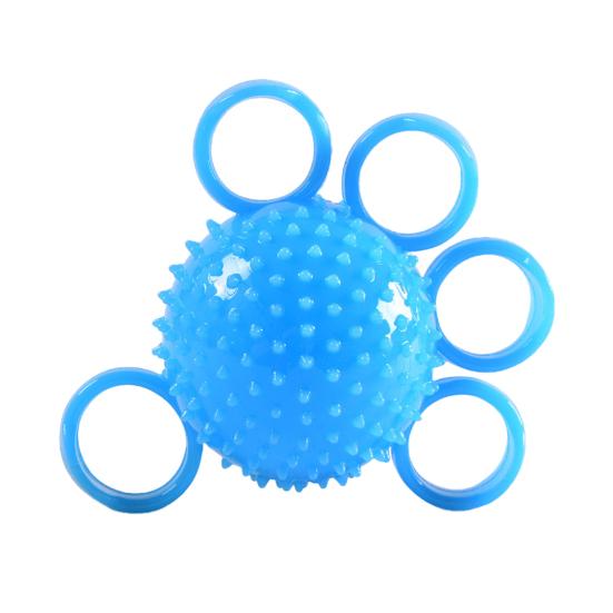 

Кистевой эспандер-мяч Высокая эластичность Бугорчатый дизайн Тренировка для восстановления Ручная точка акупунктуры