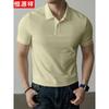 Hengyuanxiang Men's Summer Anti-Wrinkle Polo Shirt