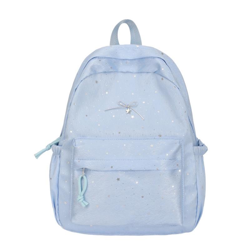 Schoolbag1011 New Niche Student Computer Korean Sweet Cool Star Large Capacity Backpack Small Backpack Female Backpack Korean