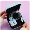 Apple 14/13/iPhone 12 Pro Max Protective Charger Case, 20W Fast Charge Cable Cover.