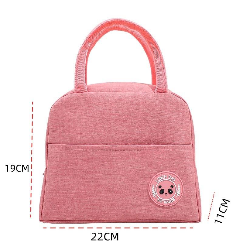 Handheld Bento Bag, Insulated Bag, Rice Box Bag, Lunch Bag with Rice Bag, Lunch Box Storage Bag, School, Street Stall Wholesale