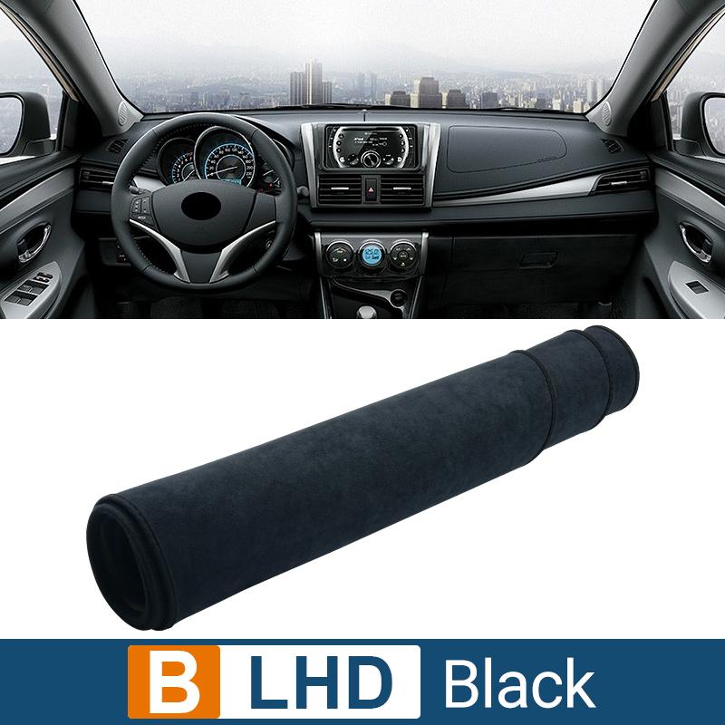 Car Dashboard Cover Avoid Light Sun Shade Case Pad Anti-UV Carpets Non-Slip Mats For Toyota Vios 2014 2015 2016 2017