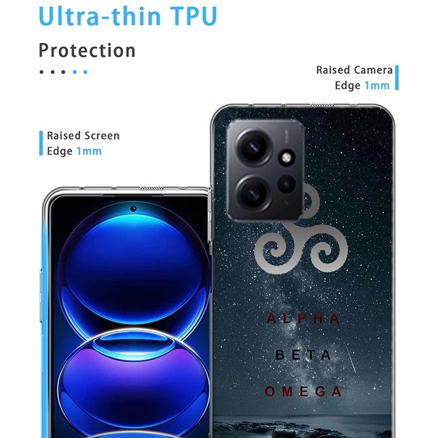 Teen Wolf Luxury Phone For Xiaomi Redmi Note 14+ 13 K70 Pro Plus Redmi 13C 14C 12C 12 10 10A 10C 9 9A 9C 9T 8 8A Cover Clear TPU