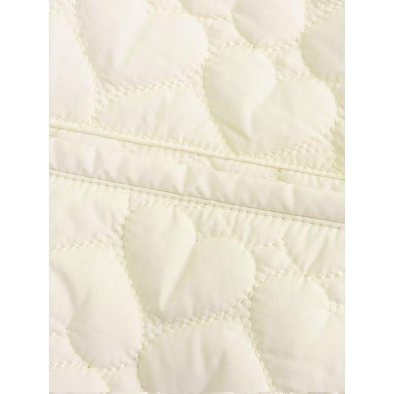 Kaslead Women's Fashion-Style Heart-Shaped Cotton-Padded Jacket