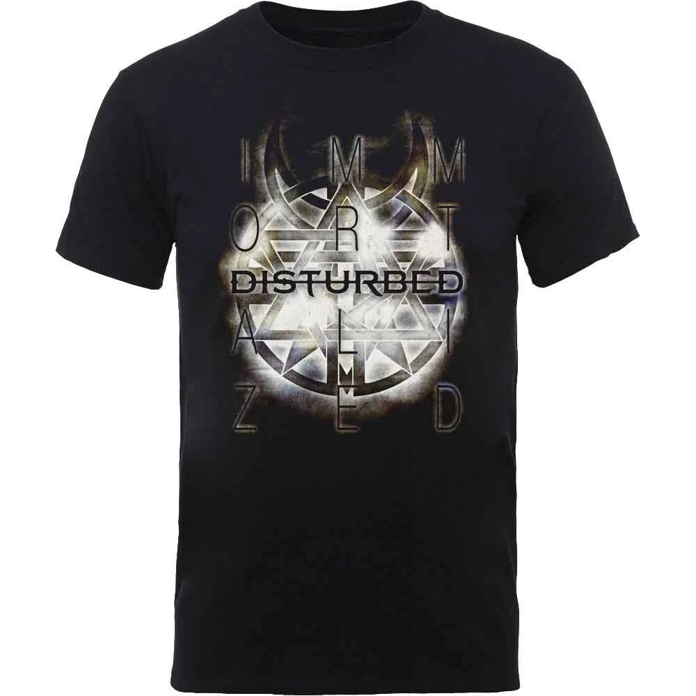 Disturbed Symbol T-Shirt Black New XXXXL