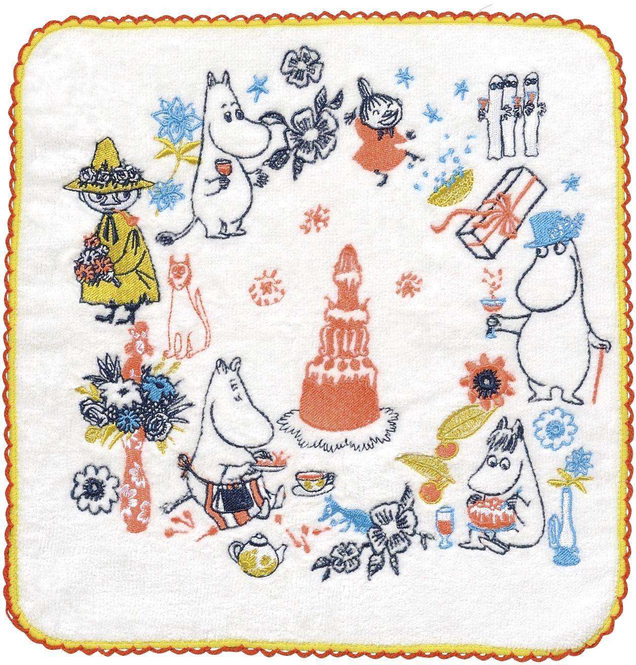 

Marushin MOOMIN approximately 25 x 25 Moomin Valley 1405007800 Moomin, cm, Party, White,