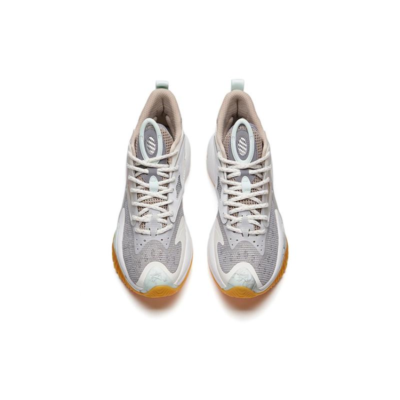 Anta Berserk 3 Cushioning Anti-Slip And Wear-Resistant Low-Top Performance Basketball Shoes Men's Gray Sneakers