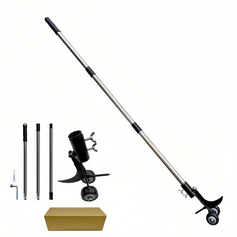Garden Crevice Weeding Hook Roller Gap Weeding Tool, Durable Gardening Rake Soil Loosener Grass Cutter Efficient Weed Remover