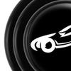 Car Door Damping Cushion Seal, Decoration Thickening Buffer 10x