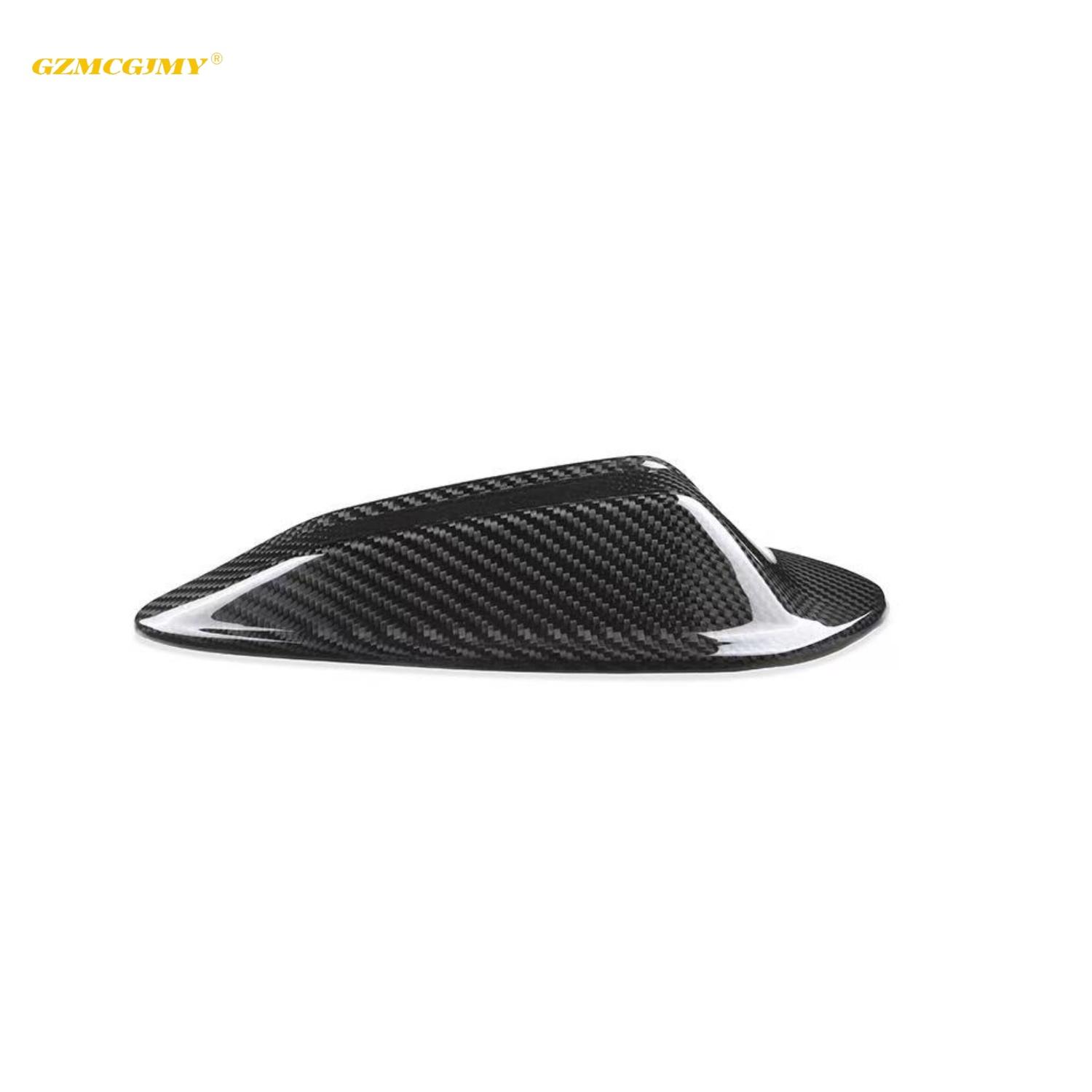 2024-IN Car Rear Shark Fin Suitable for BMW X5 Series G05 G18 Dry Carbon Fiber Shark Fin 30X20X20cm
