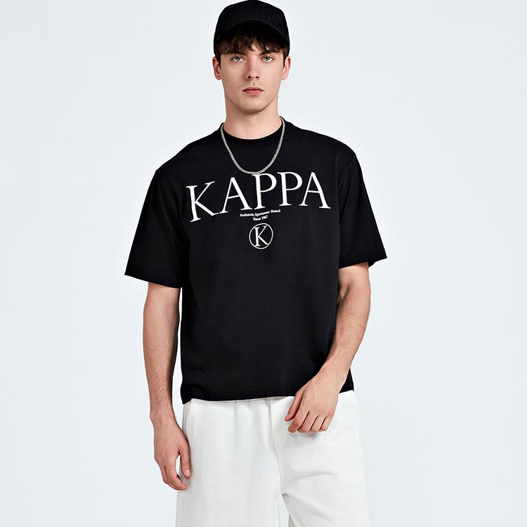 Kappa T-Shirts Unisex Crew Neck Moderate Straight Fit KAB0ST12