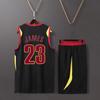 Basketball Clothes Mans Basketball Suit Classic Tops + Pants Basketball Jerseys Suit Set