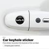 8pcs Car Door Lock Keyhole Anti-block Protection Stickers For KIA Cerato Soul Venga Forte Spectra Sedona Niro Cadenza JM7