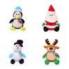Christmas Santa Claus Plush Toy Cute Reindeer Stuffed Animal Holiday Gift 21cm
